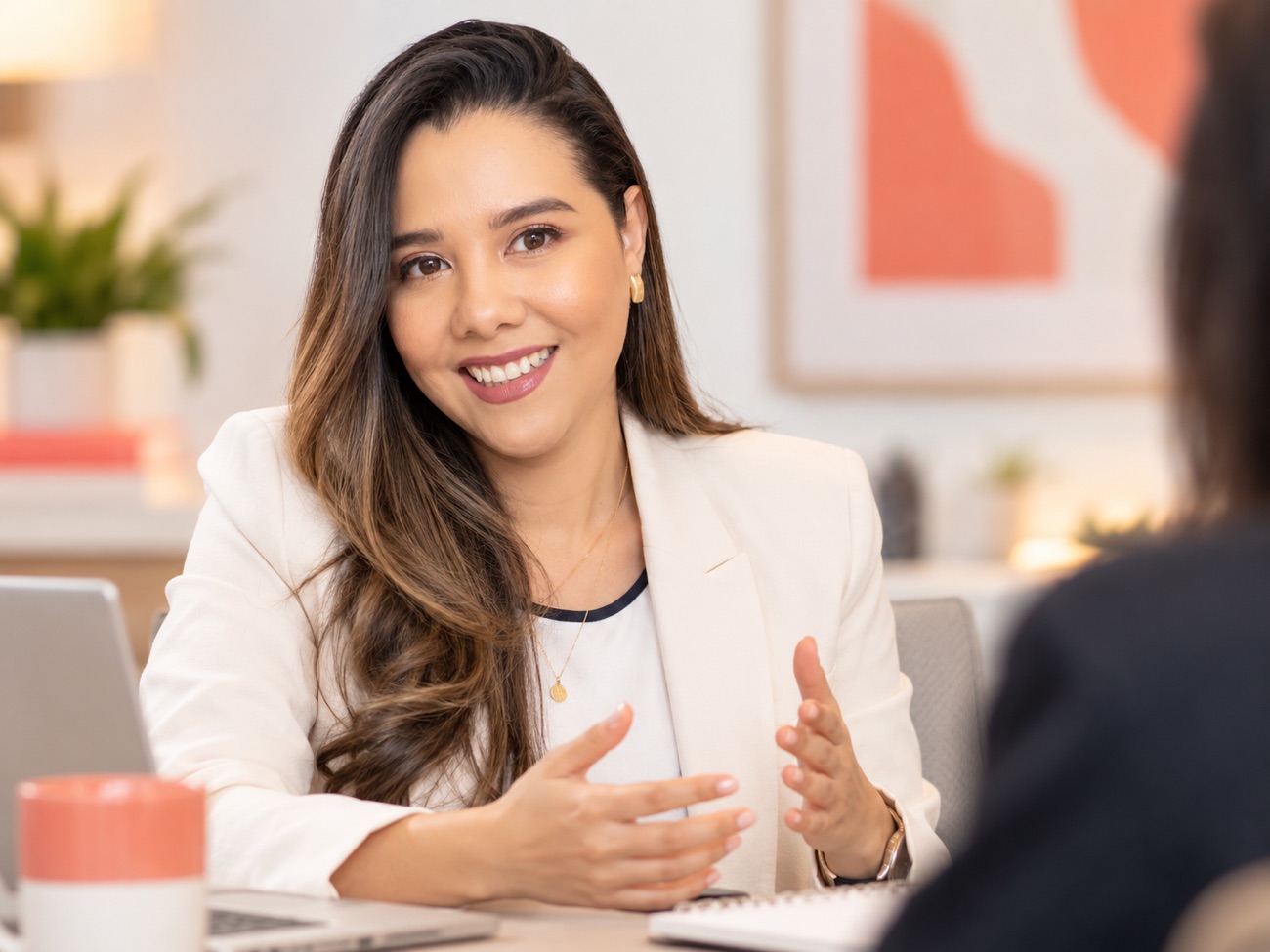 Delia Malta en sesión de prospección B2B con IA