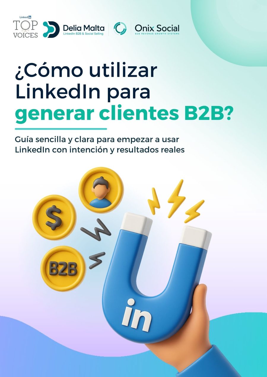 Portada del ebook Cómo utilizar LinkedIn para generar clientes B2B